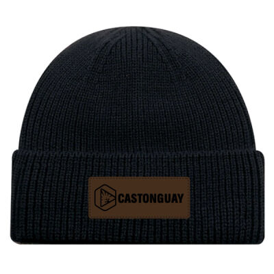 Tuque à rebord en acrylique Vignette